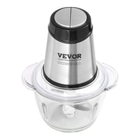VEVOR 400W Elektromos Húsdaráló Aprító Konyhai Robotgép 1200ml 9