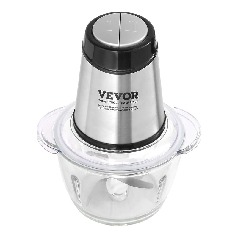 VEVOR 400W Elektromos Húsdaráló Aprító Konyhai Robotgép 1200ml