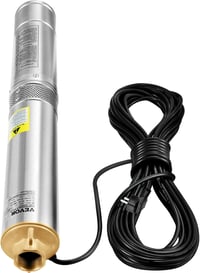VEVOR 750W merülő kút szivattyú 100 L/min 66m szállítási magasság IP68 9