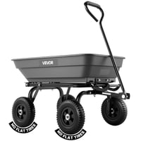 VEVOR Náhradný vyklápací mechanizmus pre záhradný vozík, nosnosť 181 kg, čierna oceľová montážna konzola 5