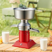 Odstreďovačka na smotanu VEVOR, 40 W, 60 l/h, 10500 ot./min, nehrdzavejúca oceľ 304, 4,5 l nádoba na mlieko, ovládanie tlačidlami, na kravské mlieko 8