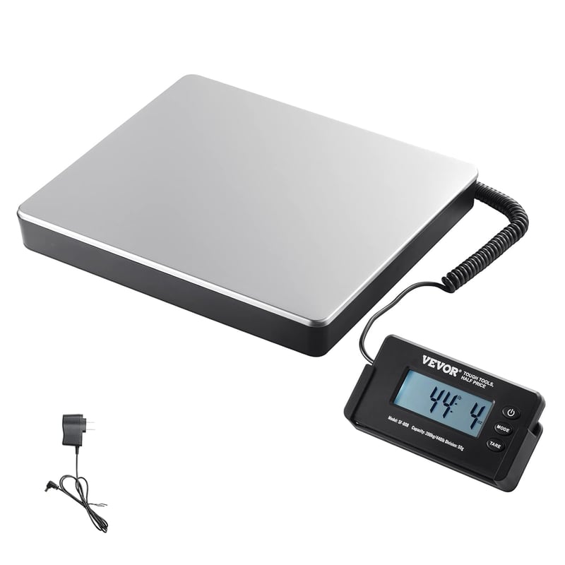 VEVOR Digitális Csomagmérleg 200 kg Terhelhetőség Pontos Mérés Számolófunkció