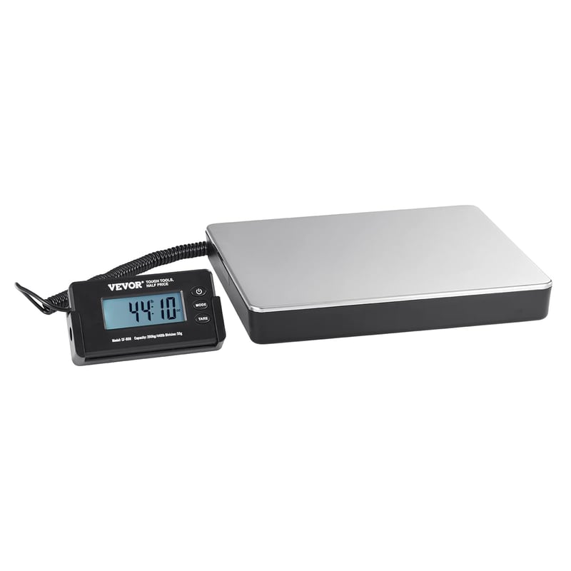 VEVOR Digitális Csomagmérleg 200 kg Terhelhetőség Pontos Mérés Számolófunkció