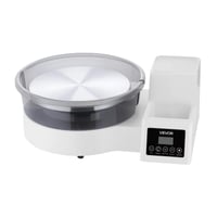 Roată de olărit electrică VEVOR, carcasă din plastic alb, diametru 28 cm, roată pentru modelaj, ceramică artizanală 9
