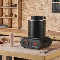 Elektrická taviaca pec VEVOR 1350 W, 1150 °C, 3 kg + 1 kg keramický téglik 8