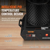 Elektrická taviaca pec VEVOR 1350 W, 1150 °C, 3 kg + 1 kg keramický téglik 3