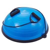 VEVOR balančná lopta (bosu) s expandermi a nožnou pumpou - modrá - 58 cm 4
