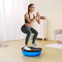 VEVOR balančná lopta (bosu) s expandermi a nožnou pumpou - modrá - 58 cm 9