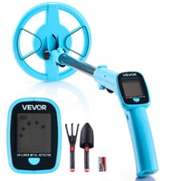 VEVOR detektor metala sa sondom od 10,16 cm, detektor zlata s LCD zaslonom, IP68 vodootporna sonda od 152,4 mm, podesiva visina od 65-92 cm 1