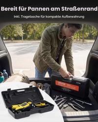 Hydraulický zdvihák VEVOR s nosnosťou 2,5 t, rozsah zdvihu 85 – 320 mm, rýchlozdvižná pumpa, SUV adaptér, pre osobné automobily a SUV 6