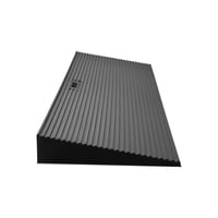 Rampă prag VEVOR din cauciuc solid pentru uși 90x20x4 cm, capacitate maximă 15 tone, cu bandă adezivă pe ambele fețe, rampă pentru scaun cu rotile, din cauciuc tăiabil 9
