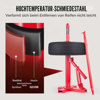 Aparat manual de dejantat anvelope VEVOR, dispozitiv portabil pentru anvelope de 8-16 inch (20,3-40,6 cm), compatibil cu mașini, camioane și remorci, pentru garaj personal 5