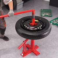 Aparat manual de dejantat anvelope VEVOR, dispozitiv portabil pentru anvelope de 8-16 inch (20,3-40,6 cm), compatibil cu mașini, camioane și remorci, pentru garaj personal 8
