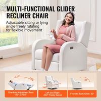VEVOR Relax fotel krém szín 950x740x980 mm 5