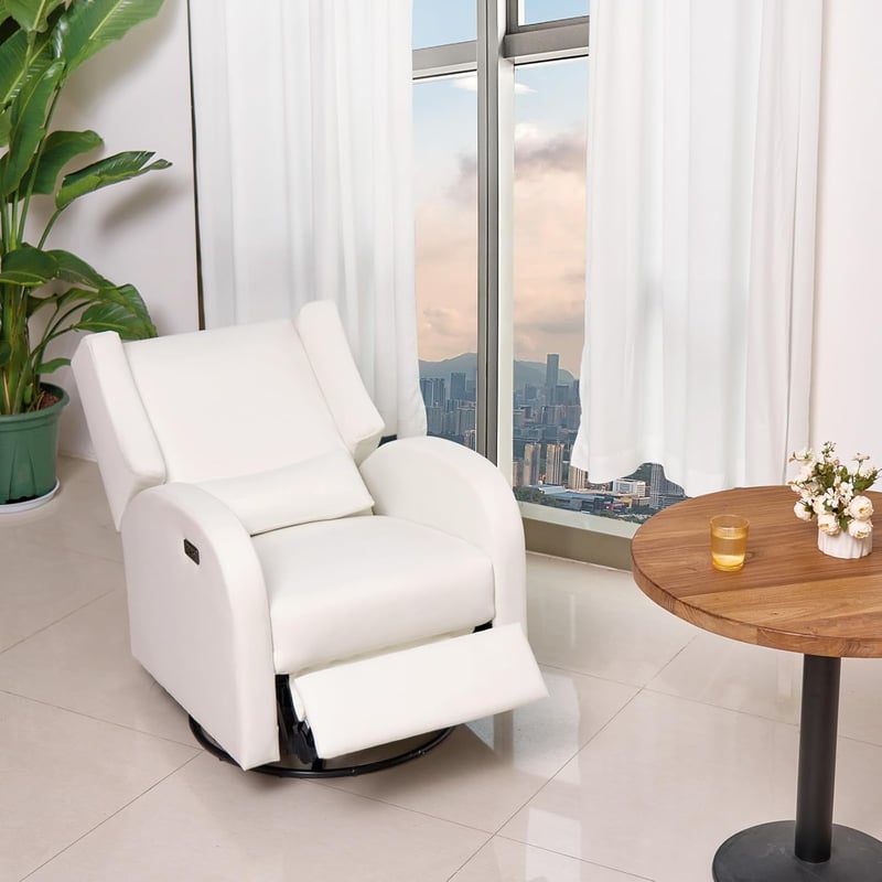 VEVOR Relax fotel krém szín 950x740x980 mm