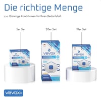 VEVOX FFP2 Maszk Szeleppel - 5 Darabos Csomag - Porvédő Légzésvédő Maszk Finompor és Építési Por Ellen 6