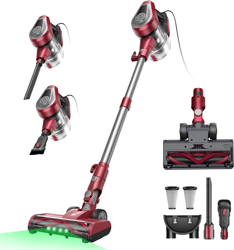 Vexilar C8 600W Kézi Porszívó Vezetékkel, 7m Kábel, Szőrmentesítő Kefe, 1.5L Tartály