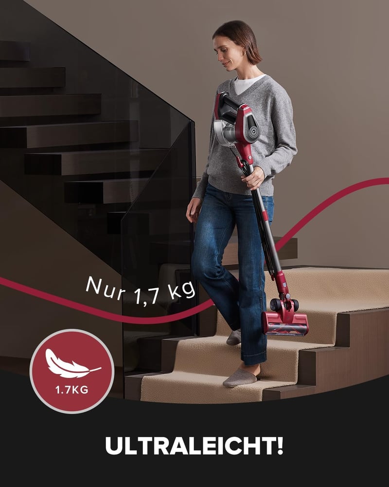 Vexilar C8 600W Kézi Porszívó Vezetékkel, 7m Kábel, Szőrmentesítő Kefe, 1.5L Tartály
