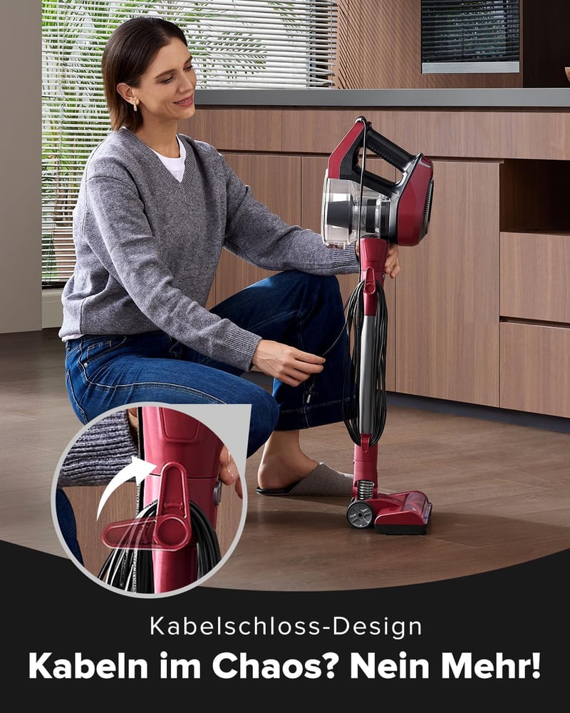 Vexilar C8 600W Kézi Porszívó Vezetékkel, 7m Kábel, Szőrmentesítő Kefe, 1.5L Tartály