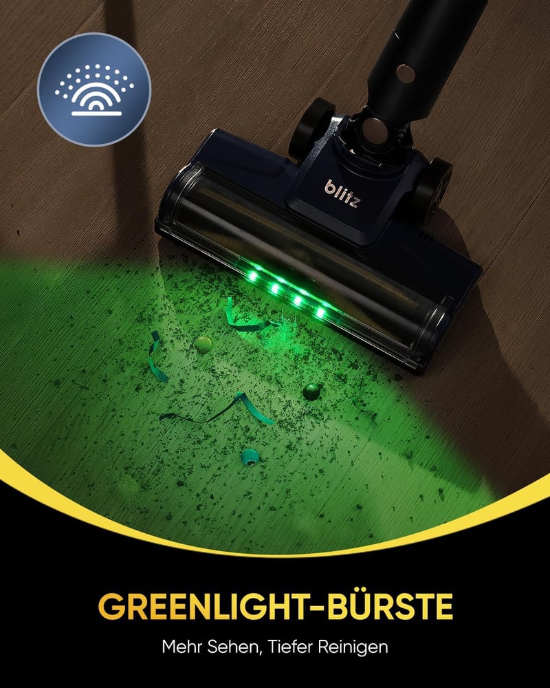 Vexilar V12 Akkumulátoros Porszívó 50 Min Üzemidő 450W LED Kijelzővel