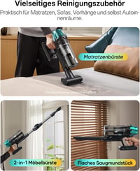 Vexilar V15Max Vezeték Nélküli Porszívó Mop Funkcióval, 55KPA, 60 Perc Üzemidő 5