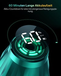 Vexilar V15Max Vezeték Nélküli Porszívó Mop Funkcióval, 55KPA, 60 Perc Üzemidő 7