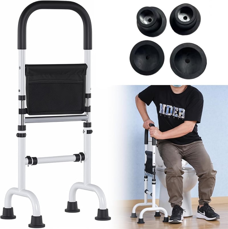 VexNook Álláshoz Segítő Magasságállítható 6 Támasz 300kg Teherbírás Acél