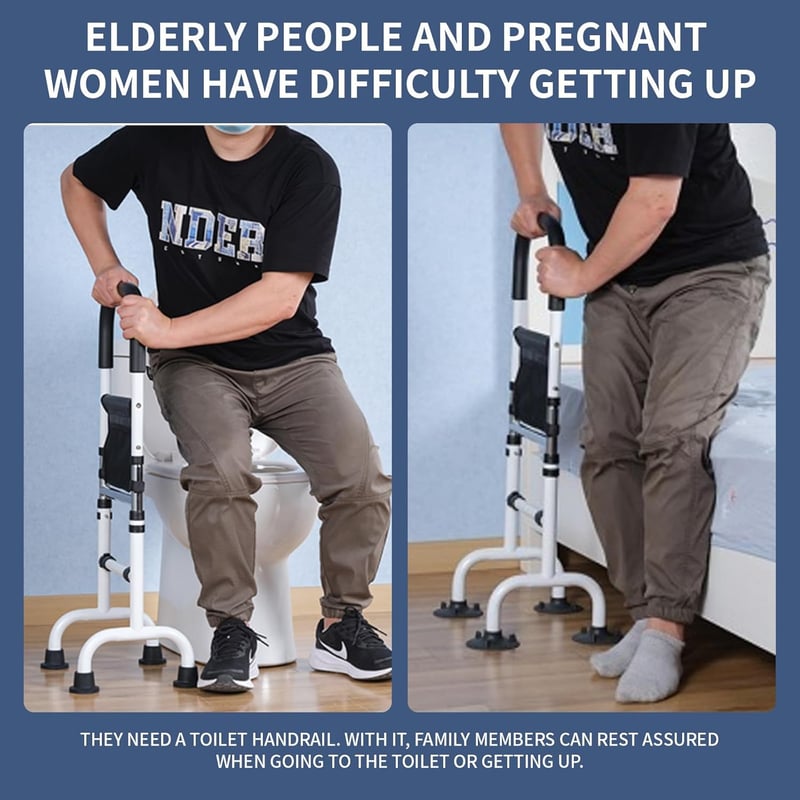 VexNook Álláshoz Segítő Magasságállítható 6 Támasz 300kg Teherbírás Acél