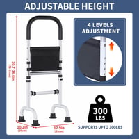 VexNook Álláshoz Segítő Magasságállítható 6 Támasz 300kg Teherbírás Acél 2