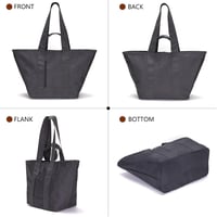 Vezluax Szürke 60 x 35 cm L Méretű Női Utazótáska, Dupla Pántos Weekender Sporttáska, Feladható Kézipoggyász Méretű Luggage Bag 8