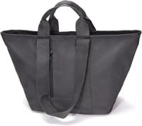 Vezluax Szürke 60 x 35 cm L Méretű Női Utazótáska, Dupla Pántos Weekender Sporttáska, Feladható Kézipoggyász Méretű Luggage Bag 1