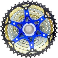 VG SPORTS Ultra-Könnyű Alumínium MTB Kazetta 11 Sebességes 11-40T Szivárvány - Hegyi Kerékpár Fogaskeréksor Nikkelezett Acél Fogakkal 3