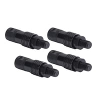 VGEBY brza spojnica za rod pod, crni aluminij - 4 kom. 1