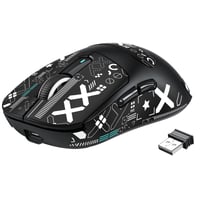 VGN GAMEPOWER Attack Shark X3 Bežični gaming miš, 49g Ultralagan, 26000DPI PAW3395 Senzor, 3 Načina povezivanja, 200 sati baterija, Crni 1