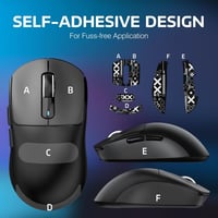 VGN GAMEPOWER Attack Shark X3 Vezeték Nélküli Gamer Egér, 49g Ultrakönnyű, 26000DPI PAW3395 Szenzor, 3 Csatlakozási Mód, 200 Órás Akku, Feke 9