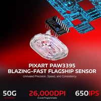 VGN GAMEPOWER Attack Shark X3PRO Vezeték Nélküli Gamer Egér, 59g Ultrakönnyű, 26000DPI, PixArt PAW3395, 200 Órás Akkumulátor, PC/Xbox/PS, Pi 5