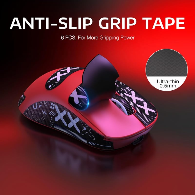 VGN GAMEPOWER Attack Shark X3PRO Vezeték Nélküli Gamer Egér, 59g Ultrakönnyű, 26000DPI, PixArt PAW3395, 200 Órás Akkumulátor, PC/Xbox/PS, Pi