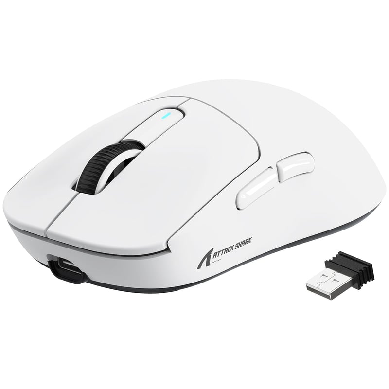VGN GAMEPOWER x Attack Shark X3 Superlagani Bežični Gaming Miš, 49g, 26000DPI, PixArt PAW3395, Trostruka Povezivost, 200 Sati Baterija, Bi