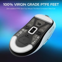 VGN GAMEPOWER x Attack Shark X3 Szuperkönyű Vezeték Nélküli Gamer Egér, 49g, 26000DPI, PixArt PAW3395, Hármas Csatlakozás, 200 Órás Akku, Fe 7