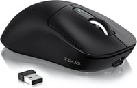 VGN GAMEPOWER x Attack Shark X3MAX Vezeték Nélküli Gamer Egér, 49g Ultrakönnyű, 42000DPI, Optikai Kapcsolók, 3 Csatlakozási Mód, 200 Órás Ak 1