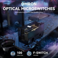 VGN GAMEPOWER x Attack Shark X3MAX Vezeték Nélküli Gamer Egér, 49g Ultrakönnyű, 42000DPI, Optikai Kapcsolók, 3 Csatlakozási Mód, 200 Órás Ak 4