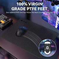 VGN GAMEPOWER x Attack Shark X3MAX Vezeték Nélküli Gamer Egér, 49g Ultrakönnyű, 42000DPI, Optikai Kapcsolók, 3 Csatlakozási Mód, 200 Órás Ak 8