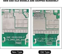 ViaGasaFamido 4S 100A 12V LiFePO4 Védelmi Modul Cellegyensúlyozóval és Átalakítóval 3