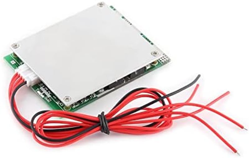 ViaGasaFamido 4S 100A 12V LiFePO4 Védelmi Modul Cellegyensúlyozóval és Átalakítóval