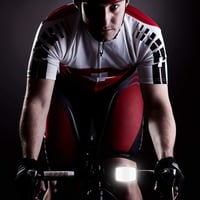 VICDUEKG Predné a zadné odrazky na bicykel, 5 ks odrazových sklíčok s 8 m reflexnou páskou, červeno-biele, pre horské bicykle a motocykle 7