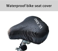 Husă pentru șa de bicicletă VICKMALL, impermeabilă, 2 bucăți, husă de protecție elastică pentru biciclete de șosea, MTB, biciclete de damă și e-bike-uri 7
