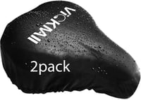 Husă pentru șa de bicicletă VICKMALL, impermeabilă, 2 bucăți, husă de protecție elastică pentru biciclete de șosea, MTB, biciclete de damă și e-bike-uri 1