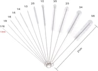 Vicloon 12 részes tisztítókefe szett 21 cm, palack és cső tisztítás 2