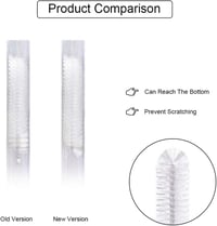 Vicloon 12 részes tisztítókefe szett 21 cm, palack és cső tisztítás 5