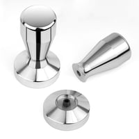 Tamper na kávu Vicloon 51 mm, nerezový, strieborný, príslušenstvo ku káve 3